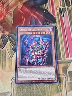 Curse Necrofear LDS3-EN009 Secret Rare Limited Ed NM YuGiOh - Image 1