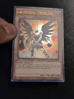 Yu-Gi-Oh! ULTRA RARE CARD DARKLORD UKOBACK DUSA-EN022 1ST NM - Image 2