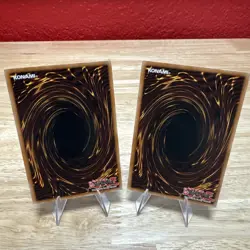 Two Cards Yugioh Harpie Lady Sisters SD8EN007 Rare Unlimited MP 1st Edition 1996 - Image 4