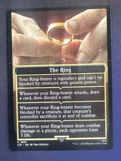 The Ring Helper Card H 0013 Magic Lord of the Rings LoTR - Image 1