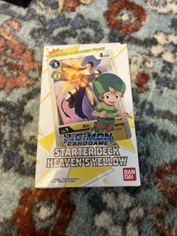 Digimon Card Game Starter Deck Heaven's Yellow ST-3 - Image 1