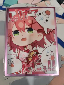 hololive Sakura Miko Chibi Anime Card Sleeves *NEW* 60ct - Image 2