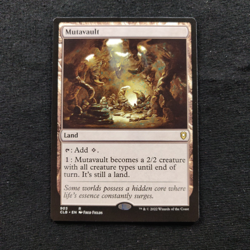 Mutavault: The List Reprints Regular MTG Rare tcg card Near Mint - Image 1