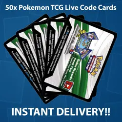50x Pokemon TCG Live Online Code Cards [Random Sets] INSTANT DIGITAL DELIVERY! - Image 1