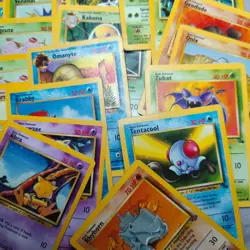 Vintage Pokemon Card Lot ~60+ WOTC Era Commons/Uncommons - Base/Jungle/Fossil - Image 2