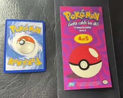 2000 TOPPS FLYING PIKACHU 4 OF 5 SERIES 2 TV ANIMATION TIN TOPPER POKEMON CARD - Image 4