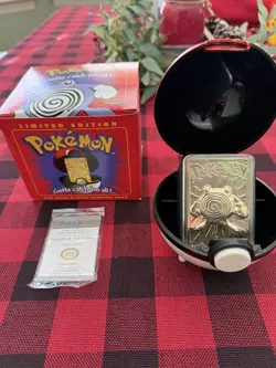 Pokemon 23K Gold-Plated Trading Card Set (1999 Burger King) - Complete Set - Image 3