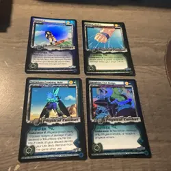 DRAGON BALL Z 19 CARD FOIL LIMITED CELL GAMES GOHAN'S STRI SAIYAN TRIPLE DBZ CCG - Image 3