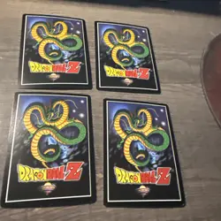 DRAGON BALL Z 19 CARD FOIL LIMITED CELL GAMES GOHAN'S STRI SAIYAN TRIPLE DBZ CCG - Image 4