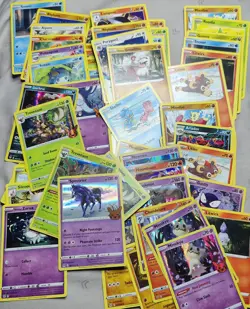 ~70 Pokemon Card Lot | Mix of NM-LP Modern Cards | Holo & Rare Included | Bulk C - Image 1