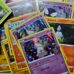 ~70 Pokemon Card Lot | Mix of NM-LP Modern Cards | Holo & Rare Included | Bulk C - Image 3