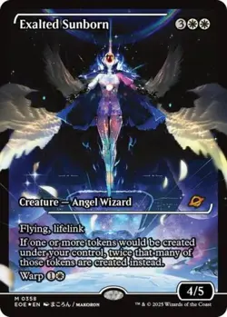 MTG English Exalted Sunborn (Showcase) NM Foil Edge of Eternities - Image 1
