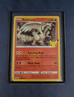 Reshiram Holo Rare - Celebrations Pokemon TCG Trading Card 02/25 Pack Fresh New - Image 1