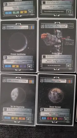 Star Trek CCG 1st Edition Voyager set of 42 cards including Rare U.S.S. Voyager - Image 5