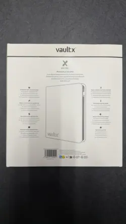 Vault X Exo-Tec Zip Binder SV10.5 12 Pocket 480 Cards - Pokemon White Flare NEW - Image 2