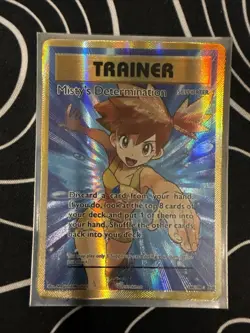 Pokemon TCG Steven Trainer Full Art Holo, Card 95/98, Misty, And Pf. Sycamore - Image 3