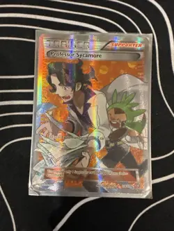 Pokemon TCG Steven Trainer Full Art Holo, Card 95/98, Misty, And Pf. Sycamore - Image 4