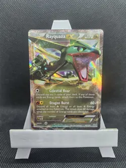 Rayquaza EX - 85/124 - Dragons Exalted - Ultra Rare Pokemon EX Card - LP/MP - Image 1