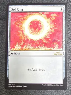 Sol Ring (266) 30th Anniversary Edition Regular MTG NM Magic Card - Image 1