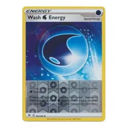 Wash Energy 165/185 Reverse Holo Vivid Voltage Pokemon Card NM - Image 1