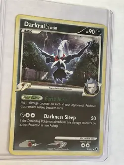 Darkrai G lv.58 Holo Rare Rising Rivals 3/111 Pokemon Card TCG-LP - Image 3