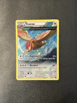 Pokemon Card TCG Fearow XY57 Holo Promo - Black Star - XY Series 2015 - Image 1