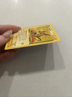 Pokemon TCG Raichu 29/62 Fossil Unlimited Non-Holo Card - Image 3