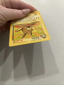 Pokemon TCG Raichu 29/62 Fossil Unlimited Non-Holo Card - Image 4