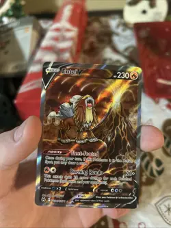 Entei v Galarian Gallery Crown Zenith Pokemon TCG Card GG36/GG70 - Image 1