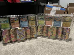Complete Pokemon 151 Tin Set With Art, Coins And Promo Cards, No Booster Packs - Image 1