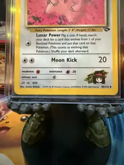 Erika's Clefairy 40/132 - Gym Challenge - Pokemon Card - Image 3