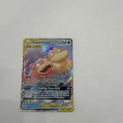 Pokemon Card Slowpoke Psyduck GX 35/236 Tag Team Unified Minds TCG 2019 - NM - Image 1