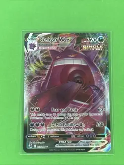 Pokemon TCG Gengar VMAX 157/264 Swsh08: Fusion Strike Holo Card Mint Condition - Image 1