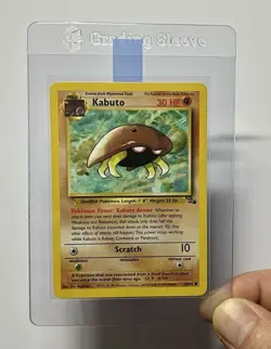 Kabuto 50/62 (LP) Common Fossil Set Unlimited 1996 WOTC Pokemon Card - Image 3