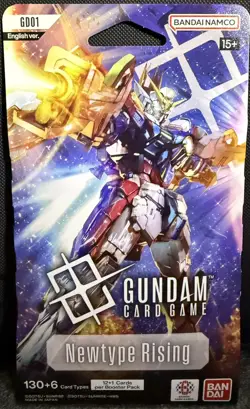 Gundam Card Game Newtype Rising Sleeved Booster Packs Lot of 4 Sealed GD01 - Image 2