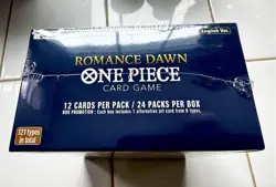 One Piece Card Game Romance Dawn Booster Box OP-01 (White Bottom) *NEW & SEALED* - Image 4