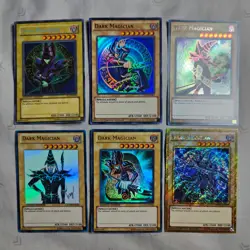 Dark Magician Lot 6 Cards NM MVP1 LC01 JUMP FL1 CT13 CT14 Limited Edition Set - Image 1