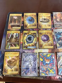 Pokemon 24 Illustration, Full Art ex & golds cards lot - Image 2