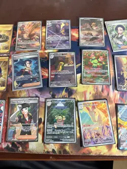 Pokemon 24 Illustration, Full Art ex & golds cards lot - Image 3