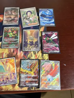 Pokemon 24 Illustration, Full Art ex & golds cards lot - Image 4