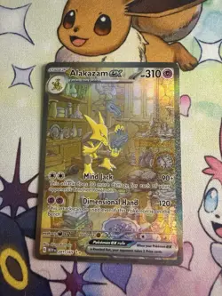 Pokemon Alakazam EX Scarlet & Violet 151 Card 201/165 Sir - Image 1