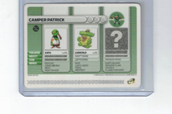 CAMPER PATRICK Battle E Reader POKEMON Game Boy Advance RUBY 2003 Trading Card - Image 1