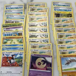 Pokemon TCG Lot - 41 Cards - Pokemon GO- See Photos (Bidoof) - Image 2