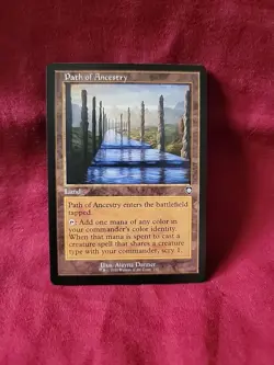 PATH OF ANCESTRY mtg NM-M The Brothers War Commander Common Retro Frame - Image 1