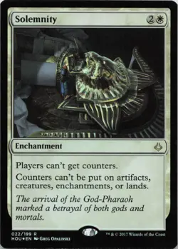 Solemnity - FOIL - R Hour of Devastation 22 - MTG - Image 1