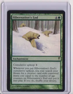 Magic: The Gathering Hibernation's End Coldsnap Foil Rare (LP) - Image 1