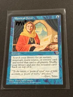 Mirage Mystical Tutor MTG Magic the Gathering MP - Image 1