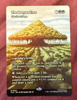 Magic the Gathering Avatar Airbender Banyan Tree Great Henge M0041 Borderless - Image 1