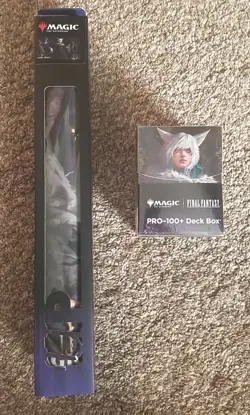 UltraPro Deck Box + Mat + Sleeves Magic the Gathering MTG Final Fantasy Y’shtola - Image 2