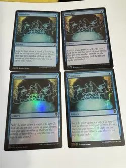 Magic The Gathering Preordain 84/361 FOIL x4 - Image 1